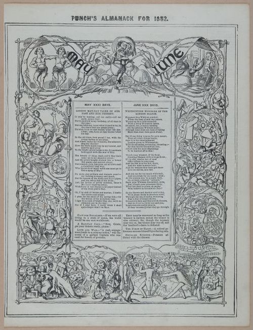 E258 - Punch's Almanac - 1842-1861 - i3184