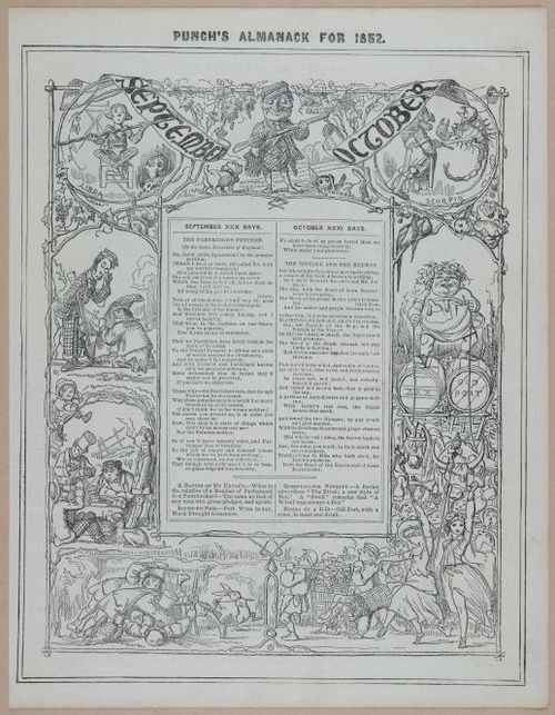 E258 - Punch's Almanac - 1842-1861 - i3188