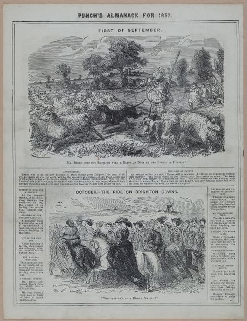 E258 - Punch's Almanac - 1842-1861 - i3189