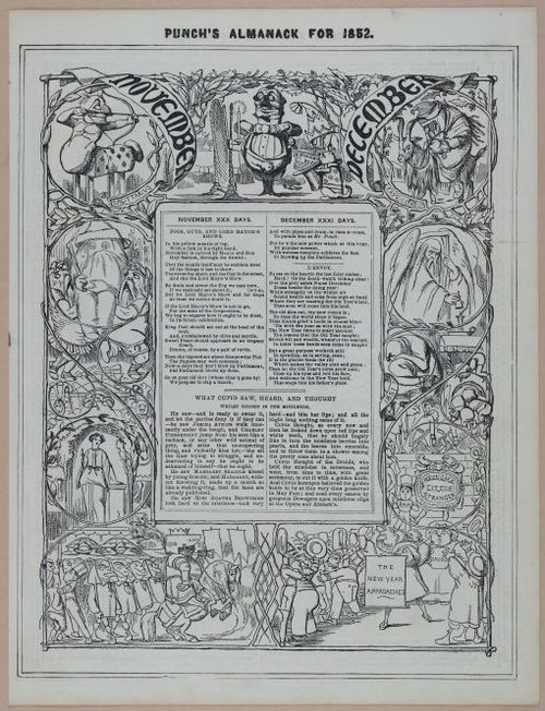 E258 - Punch's Almanac - 1842-1861 - i3190