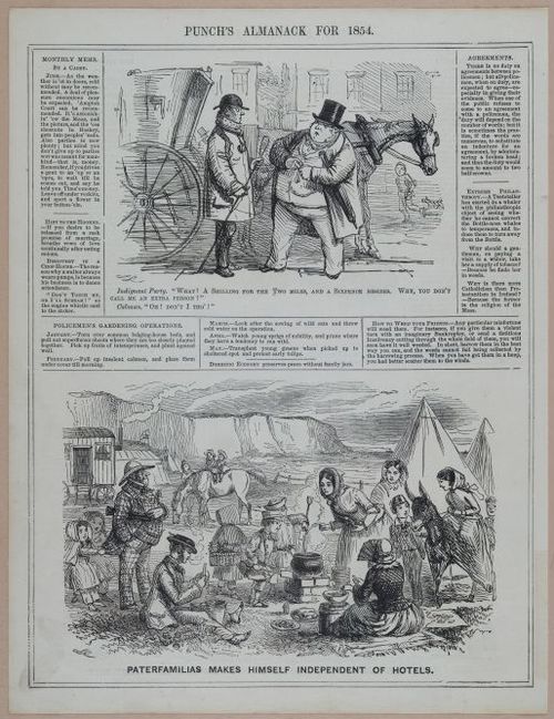 E258 - Punch's Almanac - 1842-1861 - i3209