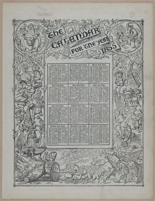 E258 - Punch's Almanac - 1842-1861 - i3216
