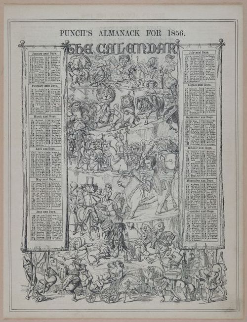 E258 - Punch's Almanac - 1842-1861 - i3228
