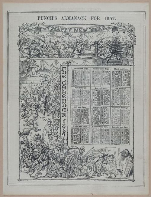 E258 - Punch's Almanac - 1842-1861 - i3240
