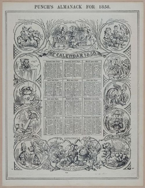 E258 - Punch's Almanac - 1842-1861 - i3252