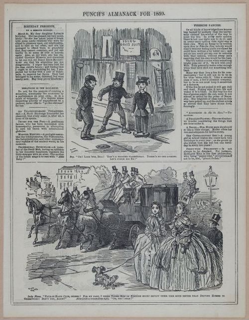 E258 - Punch's Almanac - 1842-1861 - i3266