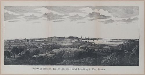E262 - Antique Views of Ye Towne of Boston - 1882 - i3561-3562-3563