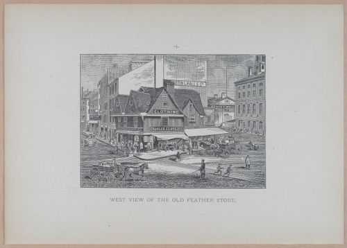E262 - Antique Views of Ye Towne of Boston - 1882 - i3607