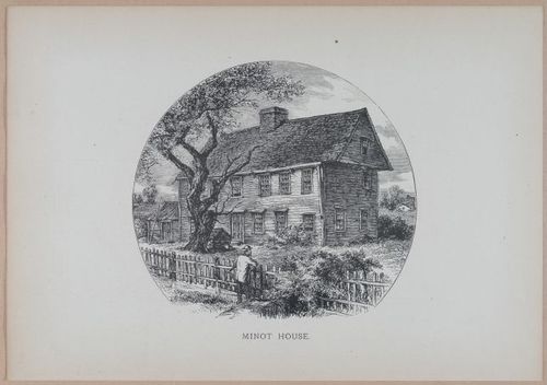 E262 - Antique Views of Ye Towne of Boston - 1882 - i3666