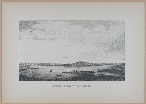 E262 - Antique Views of Ye Towne of Boston - 1882 - i3672