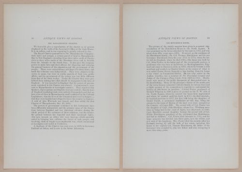E262 - Antique Views of Ye Towne of Boston - 1882 - i3590 - 3592