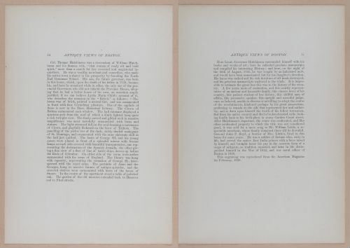E262 - Antique Views of Ye Towne of Boston - 1882 - i3593 - 3595