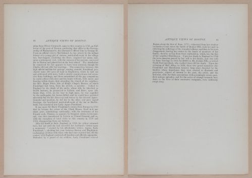 E262 - Antique Views of Ye Towne of Boston - 1882 - i3599 - 3600
