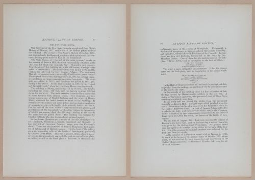 E262 - Antique Views of Ye Towne of Boston - 1882 - i3618 - 3619