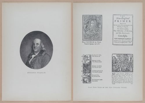 E262 - Antique Views of Ye Towne of Boston - 1882 - i3624 - 3625