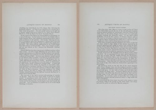 E262 - Antique Views of Ye Towne of Boston - 1882 - i3630 - 3631