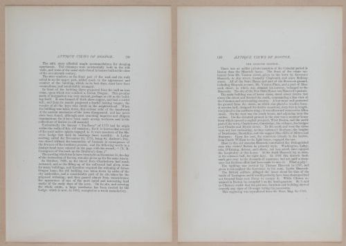 E262 - Antique Views of Ye Towne of Boston - 1882 - i3633 - 3634