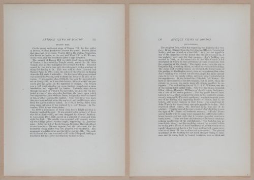 E262 - Antique Views of Ye Towne of Boston - 1882 - i3637 - 3638