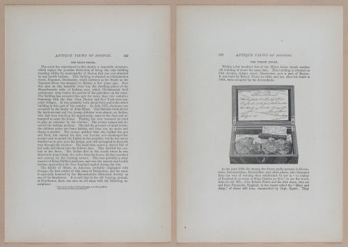 E262 - Antique Views of Ye Towne of Boston - 1882 - i3667 - 3668