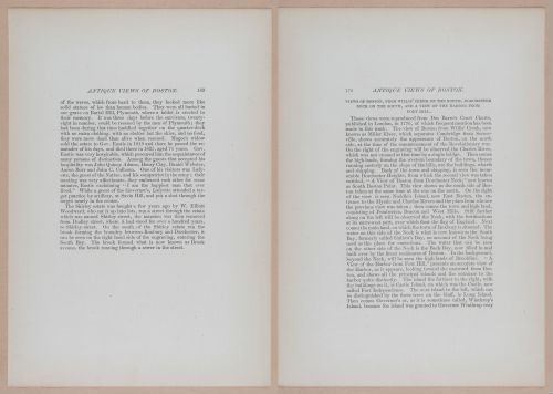 E262 - Antique Views of Ye Towne of Boston - 1882 - i3678 - 3679