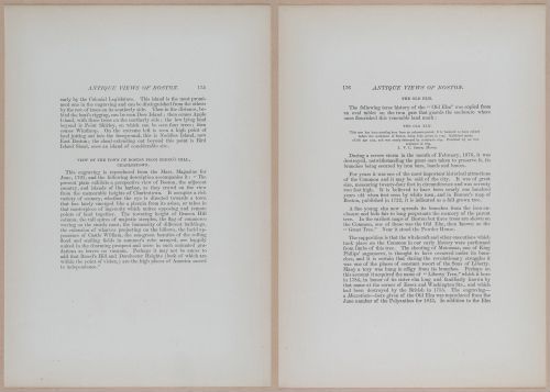 E262 - Antique Views of Ye Towne of Boston - 1882 - i3682 - 3683