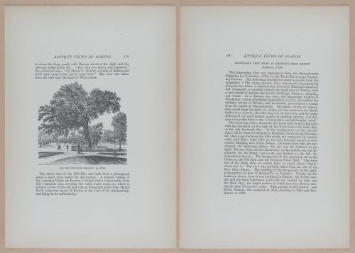 E262 - Antique Views of Ye Towne of Boston - 1882 - i3685 - 3686