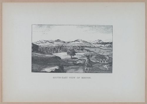 E262 - Antique Views of Ye Towne of Boston - 1882 - i3687