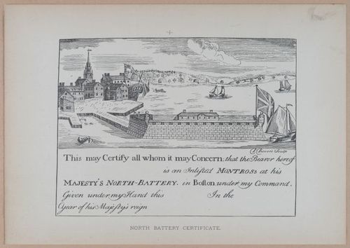 E262 - Antique Views of Ye Towne of Boston - 1882 - i3695