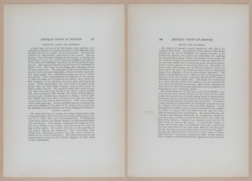 E262 - Antique Views of Ye Towne of Boston - 1882 - i3696 - 3697
