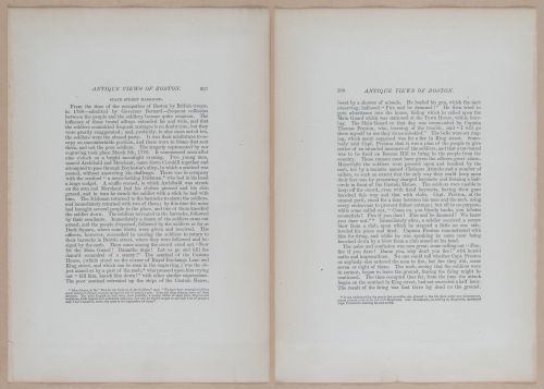 E262 - Antique Views of Ye Towne of Boston - 1882 - i3707 - 3708