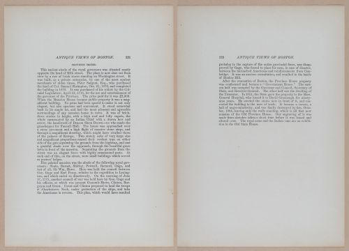 E262 - Antique Views of Ye Towne of Boston - 1882 - i3718 - 3719