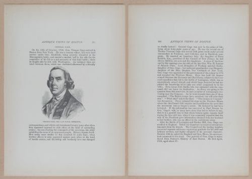 E262 - Antique Views of Ye Towne of Boston - 1882 - i3721 - 3722