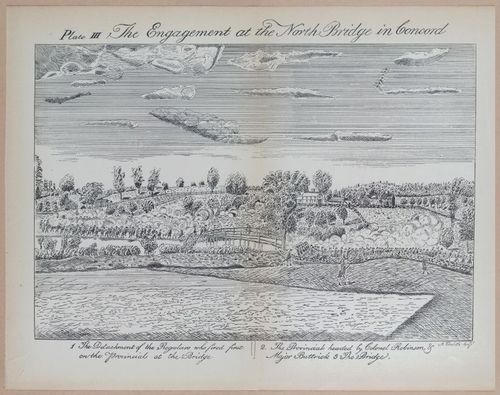 E262 - Antique Views of Ye Towne of Boston - 1882 - i3731 - 3732