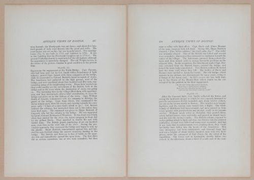 E262 - Antique Views of Ye Towne of Boston - 1882 - i3733 - 3734