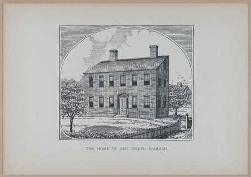 E262 - Antique Views of Ye Towne of Boston - 1882 - i3751