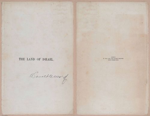 E263 - The Land of Israel - 1866 - 3877-3878