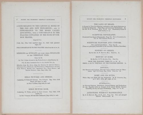E263 - The Land of Israel - 1866 - 3988-3989