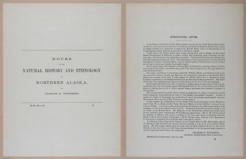 E266 - Report of the Cruise of the Steamer Corwin in the Arctic Ocean - 1885 - 4106-4107
