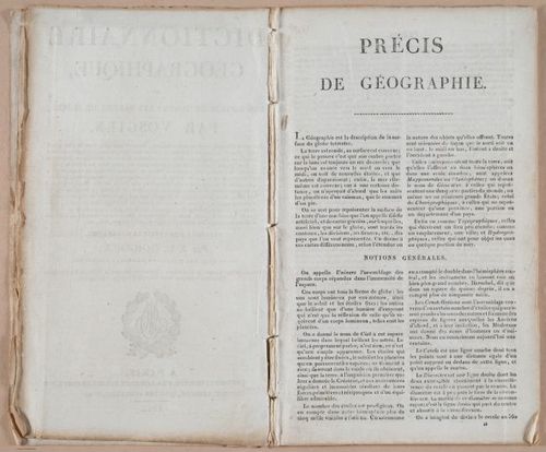 E272 - Dictionaire Geographique - 4540