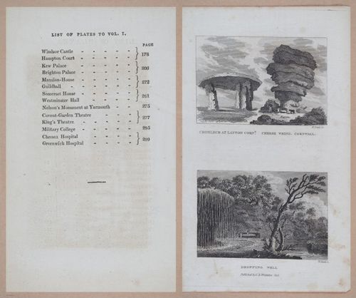 E275 - The Natural and Artificial Wonders of the United Kingdom - 1825 - i4663-4665