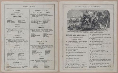 E288 -Monteith's Manual of Geography 1876 - 5300-5301