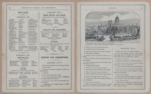 E288 -Monteith's Manual of Geography 1876 - 5350-5351