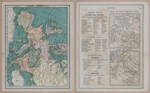 E288 -Monteith's Manual of Geography 1876 - 5356-5357