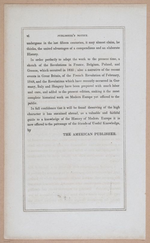 E293 - History of Revolutions in Europe 1850 - i5941