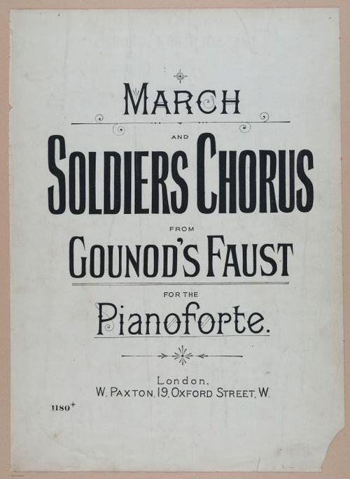 E300 - Sheet Music Scottish Lancers - i6626