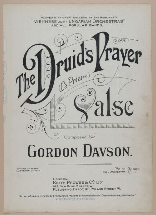 E300 - Sheet Music Scottish Lancers - i6703