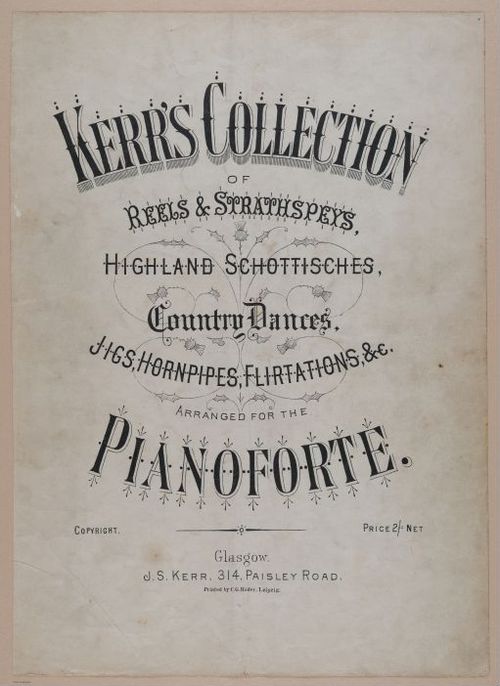 E300 - Sheet Music Scottish Lancers - i6734