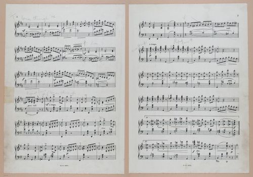 E300 - Sheet Music Scottish Lancers - i6580-6581