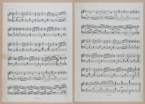 E300 - Sheet Music Scottish Lancers - i6582-6583