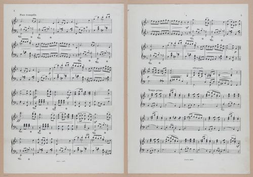 E300 - Sheet Music Scottish Lancers - i6589-6590
